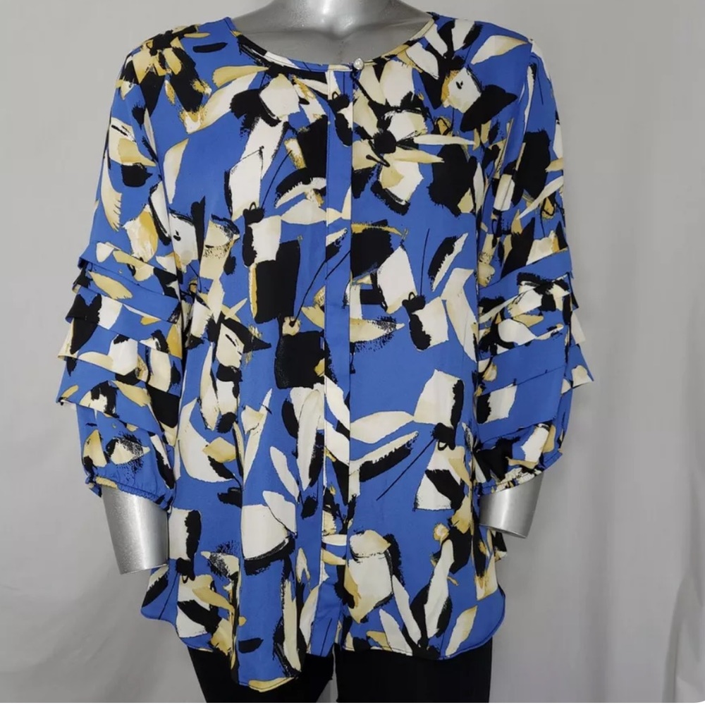 ASHLEY STEWART PLUS SIZE (18/20) long sleeve top. Gently used
